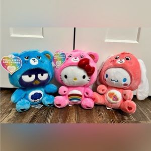 HELLO KITTY CAREBEAR COLAB COLLECTION 🩷🩵🤍